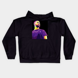 drake pop art Kids Hoodie